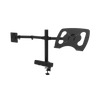 Dual LCD Monitor Arm with Laptop Holder