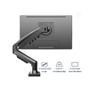 Ergonomic Cylinder Single Height Adjustable Monitor Arms