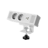 RIKONG OME036.EU-2A1U1C Desk Clamp Power Module | 2 Schuko Outlets, USB-A & USB-C 65W