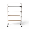 Flexi Series Mobile Shelf Cart for Flexible Workspaces