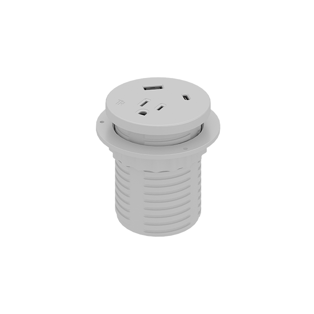 Mini iPanda OME039.US-1A1U1C — Embedded Desk Power Module: NEMA + USB-C PD 65W | UL/CUL