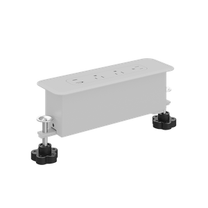 Oval Series OME003.3A1U1C.1 — Embedded Desk Power Module | 3 AC + USB-C