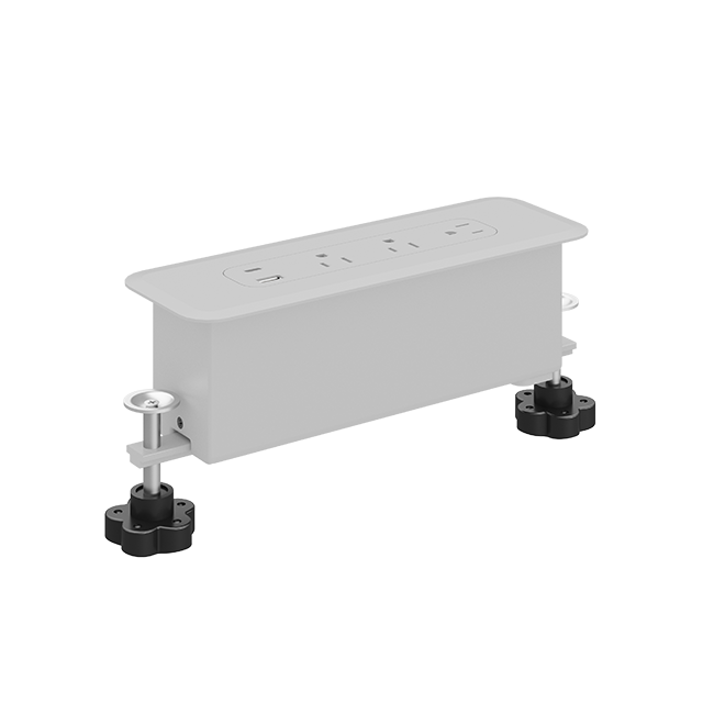 Oval Series OME003.3A1U1C.1 — Embedded Desk Power Module | 3 AC + USB-C