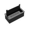 Oval Series OME003.3A1U1C.5 — Recessed Desktop Power Module | 3 AC + USB-C