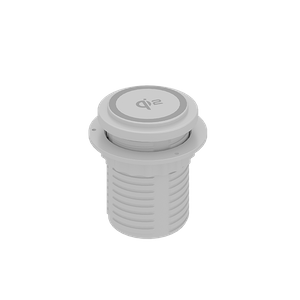 Mini iPanda OME039-M — Embedded Qi2 15W Wireless Charger (Grommet-Mounted) | Qi2 & FCC Certified