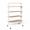 Flexi Series Mobile Shelf Cart for Flexible Workspaces
