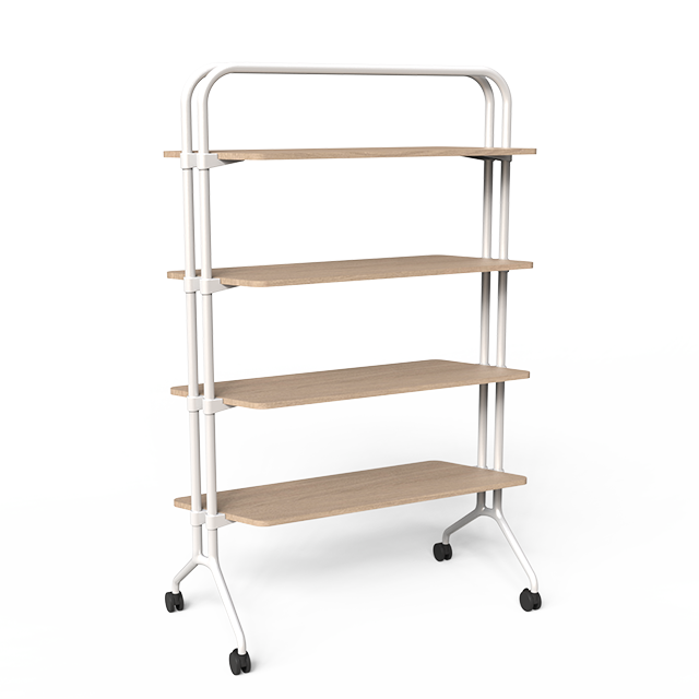 Flexi Series Mobile Shelf Cart for Flexible Workspaces