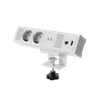 RIKONG OME036.EU-2A2C-EH Desk Clamp Power Module | 2 Schuko, 2 USB-C, HDMI & CAT6