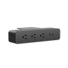 Oval Series OME005.3A1U1C.3 — Under-Desk Power Module | 3 AC + USB-C + USB-A