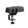 iPanda Schuko OME033 — 65W GaN Desk Power Unit with Qi2 Magnetic Wireless | Clamp-Mount Desktop Charger