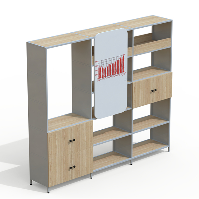 Standard 2 Wide Office Shelving Room Divider