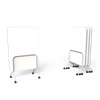 Flexi Series - Divider Screen Cart | Modular Mobile Base Frame for Whiteboard & PET Acoustic Panel