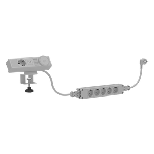 X.LINKER.SCHUKO Modular Schuko Power Strip for Office Workstations