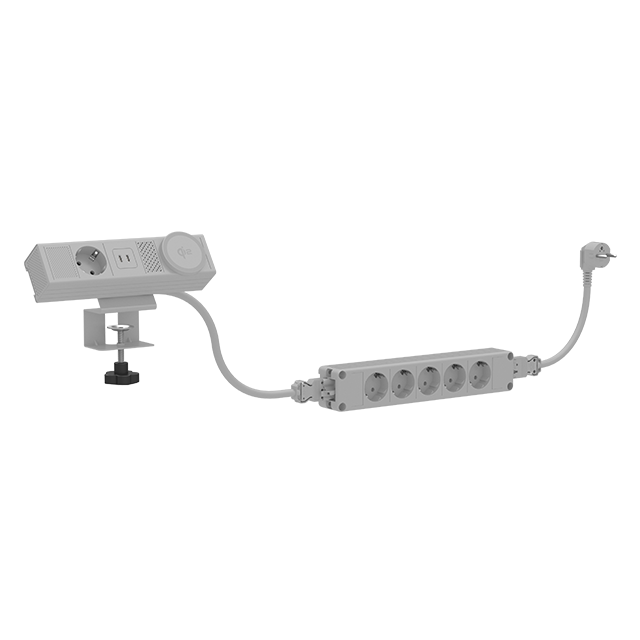 X.LINKER.SCHUKO Modular Schuko Power Strip for Office Workstations