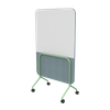 Flexi Series - Divider Screen Cart | Modular Mobile Base Frame for Whiteboard & PET Acoustic Panel